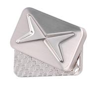 Generic Jouet de Carte à Pousser en Métal, Jeu de Doigts Robuste pour la Relaxation et le Soulagement du Stress, Curseur de Poche du Bout des Doigts pour la Méditation et la Concentration à la