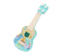 Generic Jouet de Guitare ukulélé pour Les Tout-Petits, Ton équilibré en Plastique, Mini Guitare d'extérieur à 4 Cordes pour Enfants (Motif de Dinosaure)