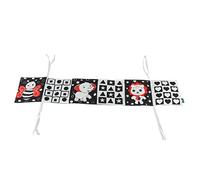 Generic Jouet de Livre de Tissu bébé, Livre de Tissu bébé Double Face Apaise émotion Sûre Contraste Forte pour Chaise (Type 1)