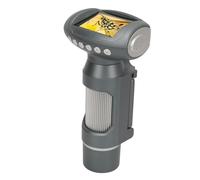 Generic Jouet de Microscope, Plastique de Microscope Numérique pour Enfants 40MP 900mAh (Gris argenté)