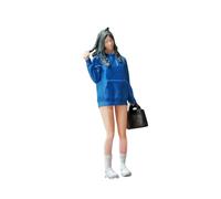 Generic Jouet de Poupée Moule Féminin 1/64, Figurine de Fantaisie, Ornement de Fanatiques, Figurine En Résine pour Club, Salon, Cadeaux D'anniversaire, Voitur, Hair Girl