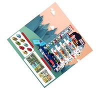 Generic Jouet de Rails de Voiture, Toboggan à gravité Flexible, Aventure pour Enfants, Piste électrique en Plastique, Cadeau, Jouet de Piste de Véhicule pour Enfants en Bas âge (Boîte de Couleur de