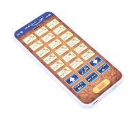Generic Jouet de Téléphone en Langue Arabe pour L'apprentissage Précoce, Jeux Interactifs pour Enfants, Portable et Rechargeable, 12,5x6x1cm