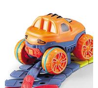 Generic Jouet de Voie de à Assembler de Haute qualité avec Lumière LED, Piste de Course Pliable pour Un Jeu Créatif, Cadeau Parfait pour Les Filles et Les Garçons, fabriqué en Matériaux Sûrs et