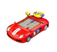 Generic Jouet de Volant de Simulation électrique avec Puzzle Sonore, Jouet de Simulation Pratique de Conduite pour Enfants Filles Garçons âgés de 3 Ans et Plu, Rouge