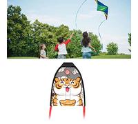 Generic Jouet D'éjection de Pouce de Lanceur de Cerf-Volant D'éjection avec Vol élastique pour Le Voyage de Plage de Plaza -léger (Tigre)