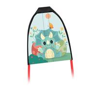 Generic Jouet D'éjection de Pouce de Lanceur de Cerf-Volant D'éjection avec Vol élastique pour Le Voyage de Plage de Plaza -léger (Type 2 25,5x9cm/10,03x3,54 Pouces)