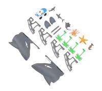 Generic Jouet éducatif de Voiture de Piste avec Un Design de Bricolage Unique, Ensemble de Jeu sur Le Thème de L'océan pour Les Enfants, Choix de pour Un Divertissement Ludique