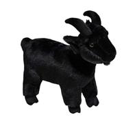 Generic Jouet en peluche animal en peluche mouton partenaire décoratif pour la maison canapé, Black and S