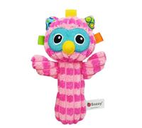 Generic Jouet en Peluche Doux pour bébé, Clochette en Forme D'animal Mignon pour nouveau-né, Jouet Sonore Amusant pour la Reconnaissance des Nourrissons, Clochette D'animal, Bâton de Hochet pour