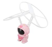 Generic Jouet Hélicoptère à Lévitation par Induction D'astronaute, Jouet Volant en Plastique Stable pour Enfants de Plus de 3 Ans (Pink)