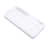 Generic Jouet Musical Interactif pour Tout-Petits, Clavier de Piano 6,7 X 3 Pouces, Amusant et Lumineux pour Les Enfants (White)