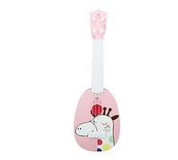 Generic Jouet pour Enfants, Guitare ukulélé, Cordes Souples en Plastique Robuste, Beau Ton, Cadeau pour Enfants, 14,17 X 4,53 Pouces (Style 3)