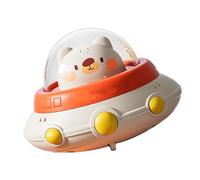 Generic Jouet Soucoupe Volante, Voitures Légères à Tirer, Jouets Robustes pour l'école à Domicile