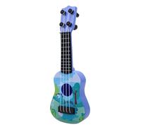 Generic Jouet ukulélé, Jouet ukulélé Léger Jouable pour Enfants, Musical avec Un Design Authentique en Plastique sans Danger pour Les Enfants de Plus de 3 Ans (Blue)