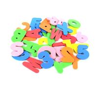 Generic Jouets de Bain Flottants en Mousse, Ensemble de Lettres et de Chiffres pour Enfants, Apprentissage du Bain éducatif, Jeu avec L'alphabet A-Z 0 à 9 Chiffres, 36 Pièces (comme indiqué)