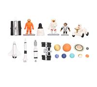 Generic Jouets Modèles Spatiaux, Ensemble de 19 Pièces Exquis et Durables pour Enfants, Cadeau Parfait pour Les Anniversaires, L'exploration Spatiale