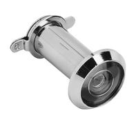Generic Judas de Porte de sécurité avec Angle de Vision de 220 Degrés, Alliage de Zinc Durable, Installation Facile, 2 Pièces pour la sécurité de la Maison, adapté aux Portes en Bois/métal (Argent