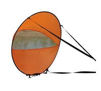 Generic Kajak-Downwind - Kayak gonflable portable, artisanat de randonnée, construction robuste à points de chute | Conception de gonflage facile pour les voyages en solo, l'exploration, la pêche, les