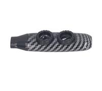 Generic Kazoo - Flûte à Double Trou, Instrument à Vent Réglable pour Guitare, Violon, Performance, ABS, Silicone, Taille Compacte pour les âges (Rayé)