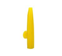Generic Kazoo Mini Instrument de Musique Portable Facile à Apprendre pour le Feu de Camp et les Voyages avec des Variantes de Couleur Rouge Vert Jaune (YELLOW)