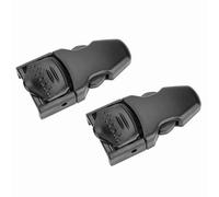 Generic Keep Diving Boucle de Flipper de Pied à Dégagement Rapide Remplacement Universel Ajustement Pratique pour la Plongée Natation Snorkeling Plastique Noir 1 Paire (Modèle A)