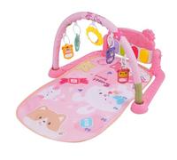 Generic Kick and Play Gym d'activité Musicale pour Bébés, Tapis de Jeu pour bébé avec Clavier de Piano, Jouets Suspendus Colorés, Tapis de Temps sur le Ventre pour bébé, de Jeu de Fitness, Mousse +