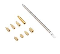 Generic Kit Complet D'insertion de Jeu de Chaleur, écrous Moletés en Laiton de qualité, Accessoire de Fer à Souder pour Solutions D' 3D M2 M3 M4 M5 M6 M8