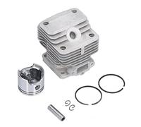 Generic Kit Cylindre-piston Résistant à L'usure, Haute Précision, Performances Stables pour Débroussailleuse OLEO EFCO STARK EMAK DYNAMAC, Fer