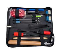 Generic Kit d'accordage professionnel de piano 16 pièces comprenant une clé d'accordage, un levier en feutre, des accessoires de réparation de piano