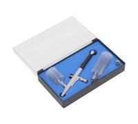 Generic Kit D'aérographe Double Action, Ensemble D'aérographe Professionnel Portable 0,2-0,3 Mm pour Débutants et Artistes Avancés - Comprend des Gobelets de Peinture 20 CC et 40 CC