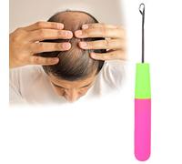 Generic Kit D'aiguilles à Crochet et à Crochet, Bords Lisses pour L'installation D'extensions de Cheveux et la Fabrication Manuelle de Perruques, 5 Pièces (moyen)