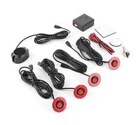 Generic Kit d'alarme de Recul, de Recul, Pièces Automobiles étanches pour Améliorer la sécurité et éviter Les Problèmes de Collision (Rouge)