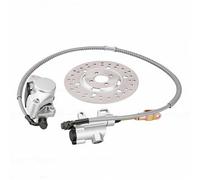 Generic Kit D'assemblage Hydraulique Arrière de Frein à Disque de 190 Mm pour Karts et VTT Comprenant un étrier et des Plaquettes de Frein