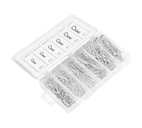 Generic Kit d'assortiment à Broches en Cottre, Broches de Tracteur en Acier à Haute Résistance en Carbone à Haute Résistance en épingle en épingle à Cheveux de Type Roque