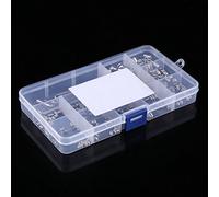 Generic Kit D'assortiment de Vis à Douille Hexagonale, 240 Pièces, Vis à Pointe de Tasse Polyvalentes Durables pour Projets de Bricolage en Acier Inoxydable 304