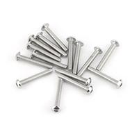 Generic Kit D'assortiment de Vis à Douille Hexagonale à Tête de Bouton en Acier Inoxydable M3, 300 Pièces, pour la Réparation du Bureau et de la Maison, Fixation en Alliage