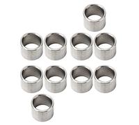 Generic Kit de 10 Rondelles D'espacement Précises en Acier Inoxydable de 15 Mm de Diamètre Extérieur et de 12 Mm de Diamètre Intérieur pour Créer un Espace entre les Composants sur L'Arbre, pour