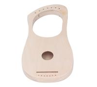 Generic Kit de Bricolage Lyre Harpe 7 Cordes avec Matériau en Tilleul, Assemblage Facile pour les âmes Créatives