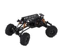 Generic Kit de Cadre de Châssis RC, Cadre de Châssis assemblé en Alliage en Alliage en Alliage RC avec Boîte de Vitesses D'essieu pour Pare-Chocs pour Axial Ax24 4WS XC 1/24 RC Crawler,