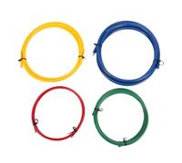 Generic Kit de Cintreuse de Tuyaux en Cuivre avec Ressorts à Code Couleur de 4 Tailles, PE Flexible de 3 Mètres de Longueur pour un Service CVC Efficace