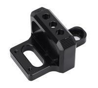 Generic Kit de Clamp/Holder de Montage, Facile à Installer en Aluminium Alliage à 3 Ports de Soupape de Soupape de anodisé Rapidement pour la Clandestins Boost Controller (BLACK)