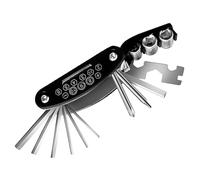 Generic Kit de Clés Pliantes Multifonctions 16 en 1, clé Combinée Universelle Durable, Haute Résistance, pour la Maison