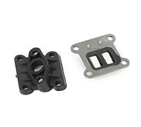 Generic Kit de Collecteur D'admission de Valve de Reed de Carburateur Kit Reed Valve Mainfold Reed Valve pour Pocket Bike Mini VTT Dirt Bike avec du Papier de qualité en Métal