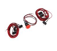 Generic Kit de Commutateur D'arrêt D'urgence momentané pour Routeur CNC, Micro Interrupteur de Fin de Course pour Machine à Graver 3018 PRO 3020 4540 6550, Pièces Améliorées pour Machines-outils CNC,