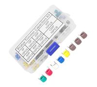 Generic Kit de Condensateur Réglable de 6 Mm, 80 Composants électroniques pour le Réglage et la Réparation de Circuits, Plusieurs Valeurs de capacité pour les Projets électroniques de Bricolage,