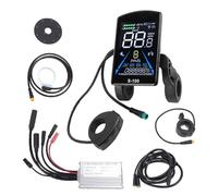 Generic Kit de Conversion pour Scooter électrique, Contrôleur 15 A avec Accélérateur au Pouce et écran Couleur pour Moteurs 250 W 350 W, Durable et Multifonctionnel