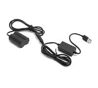 Generic Kit de Coupleur CC de Batterie Factice USB NP-W235 pour Alimentation Continue pour XT-4 / GFX100S, Léger et Portable