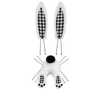 Generic Kit de Couronne de Fesses de Lapin de Décoration de Porte de Pâques, avec Oreilles de Lapin en Feutre Doux, 11.6 Pouces, pour Décoration de Ferme Intérieure et Extérieure de (Style 3)