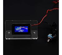 Generic Kit de Détecteur de Température Numérique avec écran LCD et Sonde étanche pour Système de Refroidissement par Eau PC, Alimentation électrique à 4 Broches (Type de pointeur)